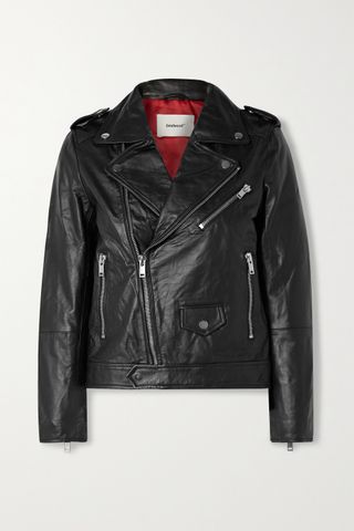 Deadwood + River Leather Biker Jacket