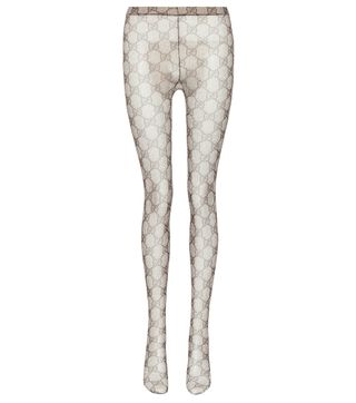 Gucci + Gg Patterned Tights