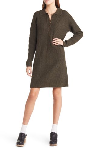 Treasure & Bond + Polo Long Sleeve Sweater Dress