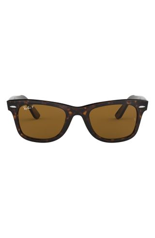 Ray-Ban + 50mm Small Polarized Wayfarer Sunglasses