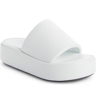 Balenciaga + Rise Platform Slide Sandals