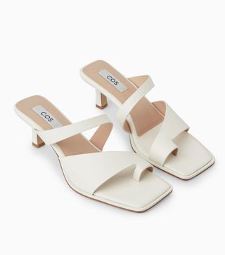 COS + Toe-Thong Heeled Sandals