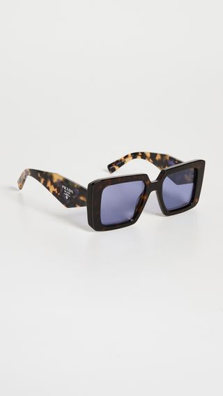 Prada + Oversized Square Sunglasses