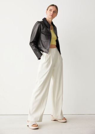 & Other Stories + Relaxed Press Crease Trousers