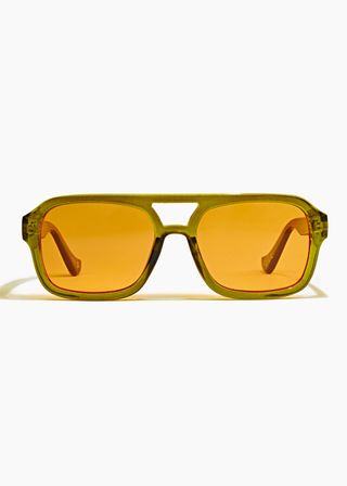 Szade + Menzies Charred Olive Sunglasses