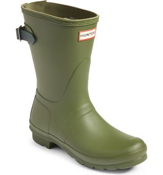 Hunter + Original Short Back Adjustable Rain Boot
