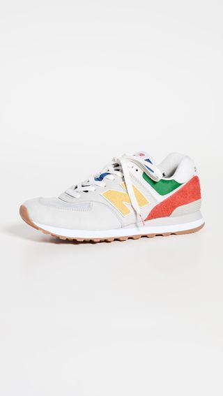 New Balance X Staud + 574 Sneakers