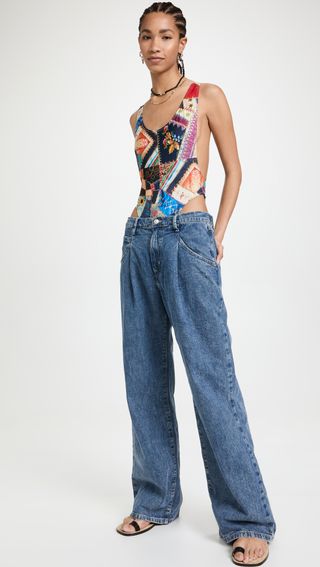 Free People + Luca Super Slouch Jeans