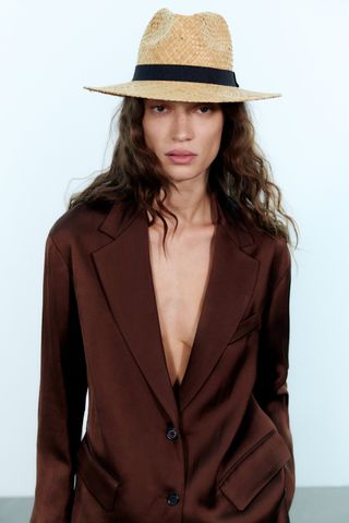 Zara + Raffia Hat
