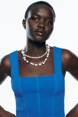 Zara + Pack of Beaded Pearl Necklaces
