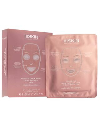 111skin + Rose Gold Brightening Facial Treatment Masks