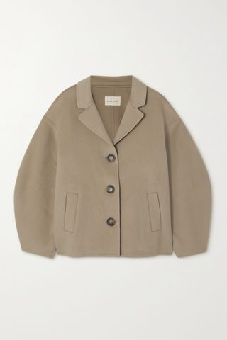 Loulou Studio + Wool and Cashmere-Blend Felt Coat