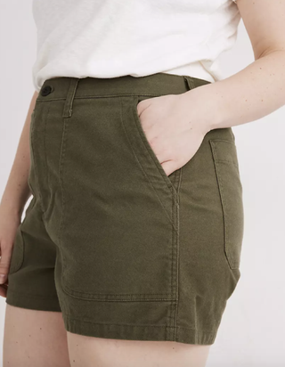 Madewell + The Perfect Vintage Military Shorts