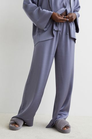 H&M + Satin Pajama Pants
