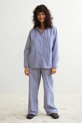 H&M + Pajama Shirt and Pants