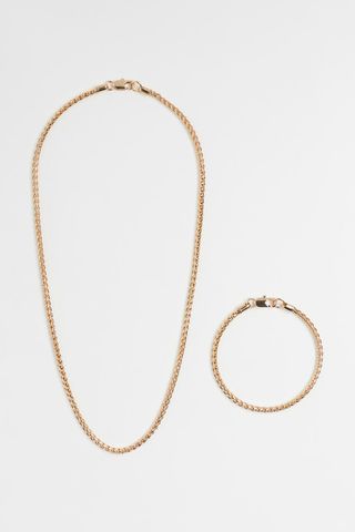 H&M + Necklace and Bracelet
