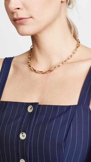 Maison Irem + Chunky Chain Choker Necklace