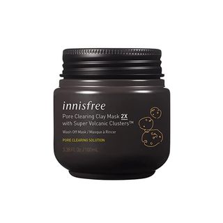 Innisfree + Pore Clearing Clay Masks With Volcanic Cluster