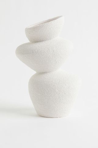 H&M + Stoneware Vase