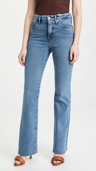 Good American + Good Classic Boot Jeans