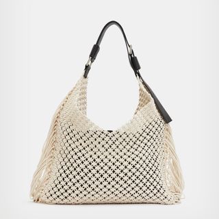 AllSaints + Sabine Crochet Bag