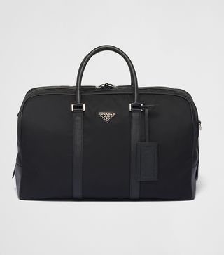 Prada + Re-Nylon and Saffiano Leather Duffel Bag