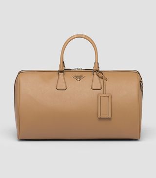 Prada + Saffiano Leather Travel Bag