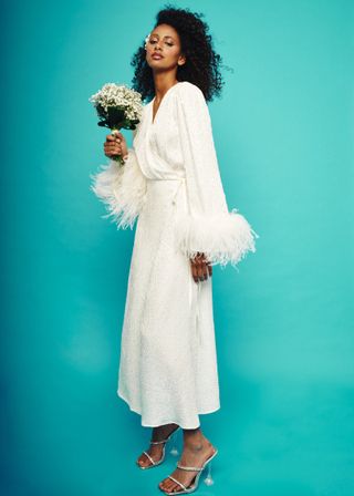 Art Dealer + Runaway Bride Midi Dress