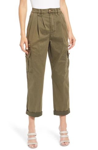 Blanknyc + Stretch Cotton Twill Cargo Pants