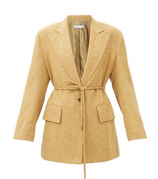 Rejina Pyo + Laura Single-Breasted Wool-Blend Tweed Blazer