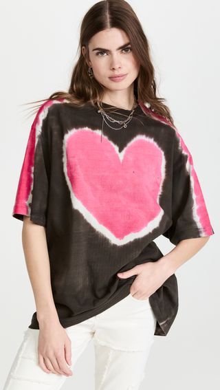 Acne Studios + Heart T-Shirt