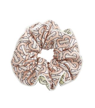 Burberry + Monogram Silk Scrunchie