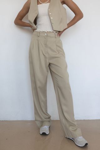 Donni + Pleated Trousers