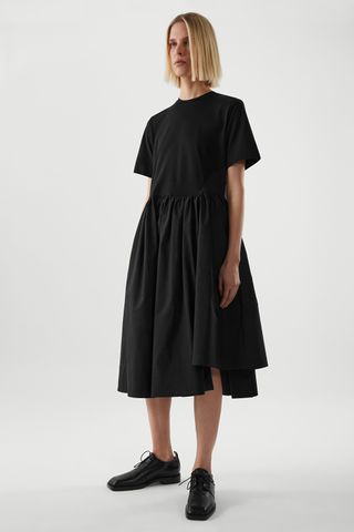 Cos + A-Line Contrast Skirt Dress