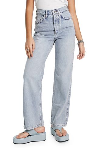 Topshop + Kort Organic Cotton Blend Jeans
