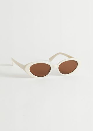 & Other Stories + Oval Sunglasses