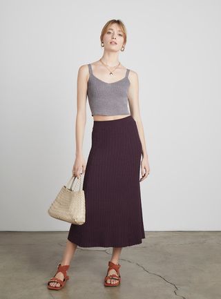 Who What Wear Collection + Bailey Knit Spaghetti Strap Top