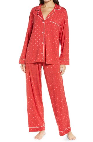 Eberjey + 'Sleep Chic' Knit Pajamas