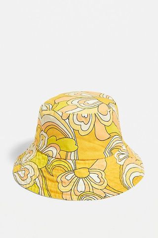 Urban Outfitters + Printed Oversized Bucket Hat