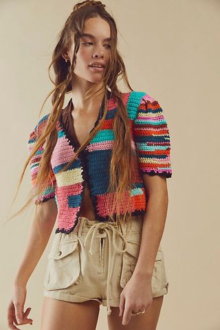 Tach Clothing + Tini Crochet Cardigan