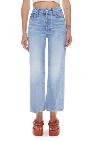 Mother + The Rambler Ankle Straight Leg Jeans
