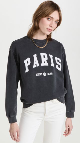 Anine Bing + Ramona University Paris Sweatshirt