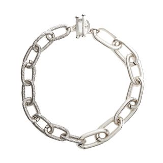 Lovard + Large Silver Chainlink Necklace