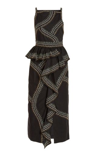 Ulla Johnson + Sylvan Cotton Midi Dress