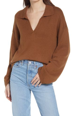 Treasure & Bond + Johnny Collar Sweater