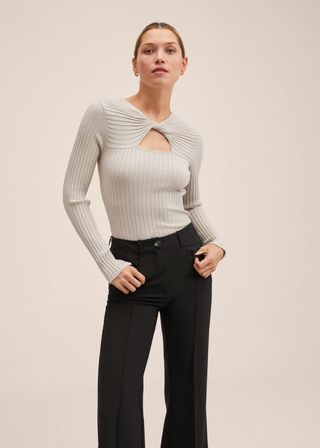 Mango + Knot Ribbed Jersey