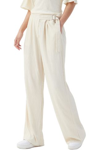 4th 
Reckless + Lilibet Textured Wide Leg Trousers