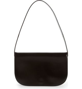 The Row + Marion Leather Shoulder Bag