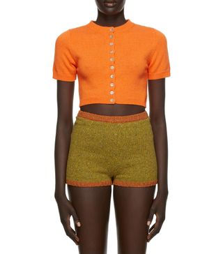 Gimaguas + Orange Knit Cardigan