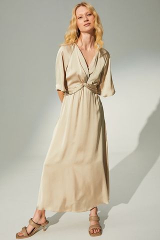 H&M + V-Neck Bridesmaid Dress